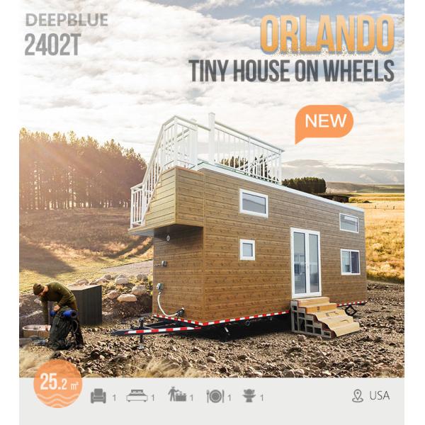 Mobile Tiny Home Ideal For Airbnb Short-Term Rental Investment Orlando Tiny House On Wheels