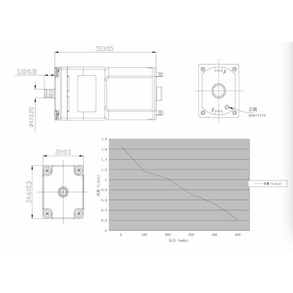 3V 3.7V 6V Small Diaphragm Air Pump Massager Micro Vacuum Air Pump
