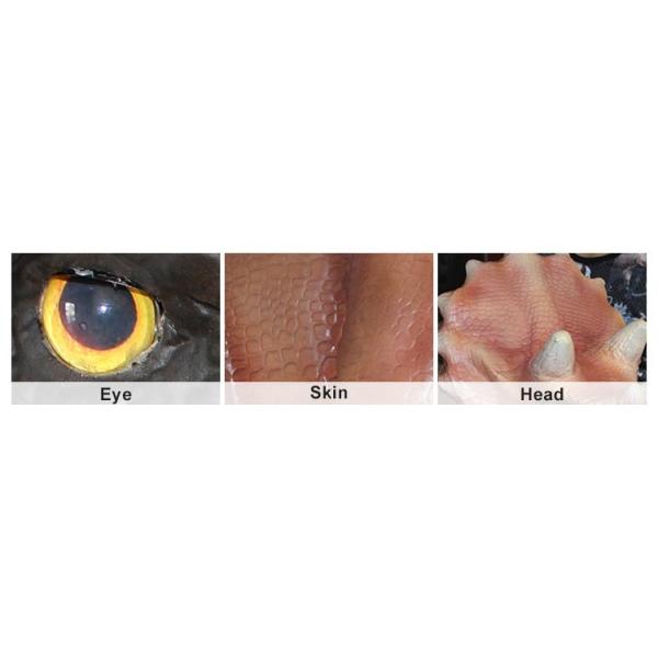 Lovely Small Coffee Colored Realistic Hand Baby Dinosaur Puppet For Sale