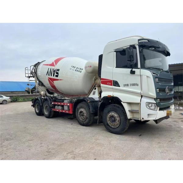 2020 SANY Camión mezclador de hormigón usado de 12 cbm Maquinaria de construcción de segunda mano