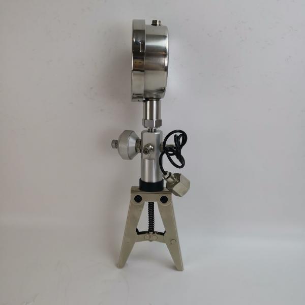 Pneumatic Digital Air Pressure Gauge Calibrator High Accuracy 16bar Hand Pump
