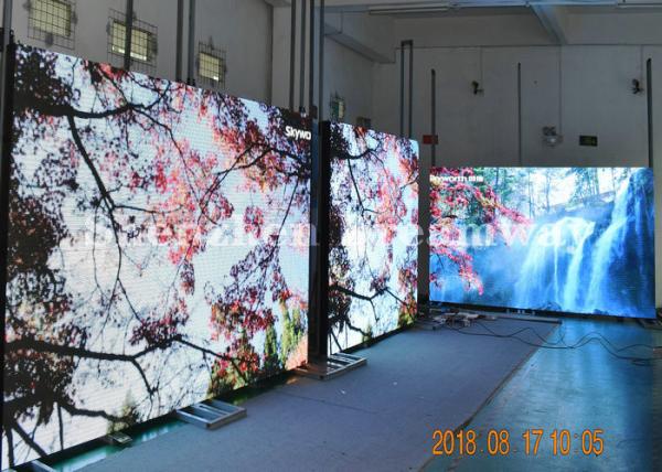 Waterproof P6 Fixed Color Outdoor Led Video Screen Rental Advertising Signs