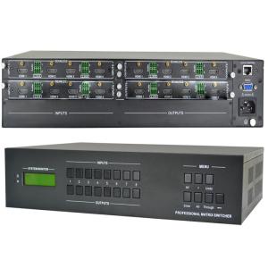 Matriz video 8x8 Hdmi de HDMI 4k Hdbaset sobre da matriz Cat6 o interruptor 6x2 da matriz de Hd Hdmi ultra