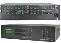 Vidéo Matrix 8x8 Hdmi de HDMI 4k Hdbaset au-dessus du commutateur 6x2 de Cat6 Matrix ultra Hd Hdmi Matrix