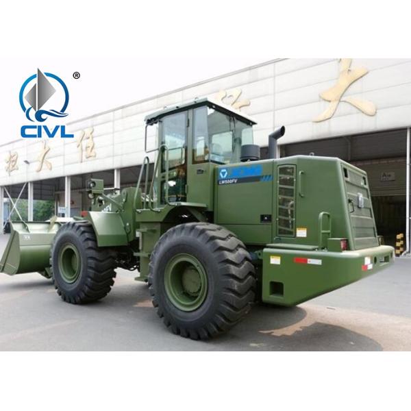 Customized 5 Ton Compact Wheel Loader LW500FV Shangchai / Weichai Engine