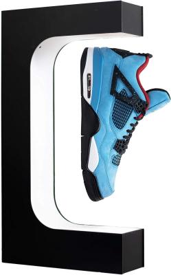 Factory sneaker magnetic floating shoe display magnetic Levitating shoe display for store shoe display rack holder stand