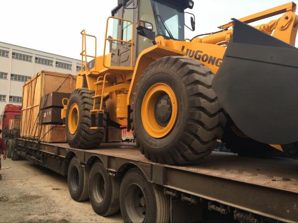 5 Ton Pilot Control Compact Wheel Loader Weichai WD10G220 Engine