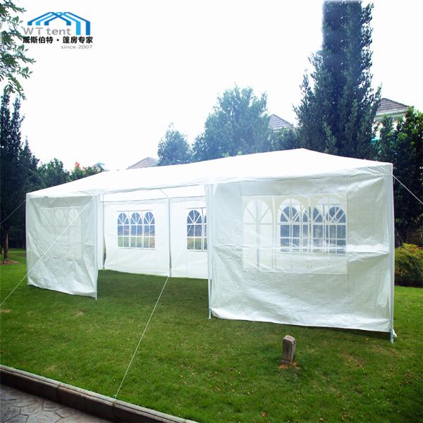 3x9m Steel Frame Outdoor Folding Canopy Marquee PE Cover For Wedding Event