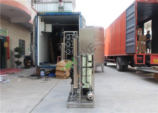 Equipamento industrial da purificação de água dos multi meios com o ozônio, UV