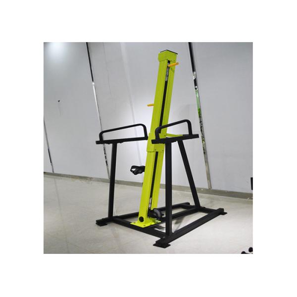 Vertical Full Gym Commercial Spin Bikes Equipment Climber 75 Degree Steel Frame Structure For Home