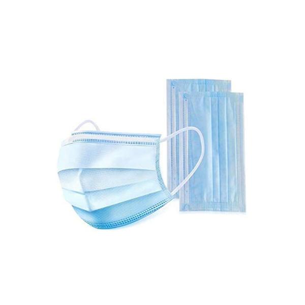 Fluid Resistant Non Woven Face Mask  3d Cropping Protection Medical Mask