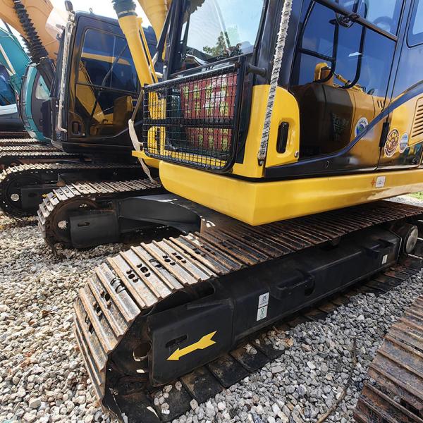 11Ton Second Hand Komatsu Excavator PC110-7 2.8km/H Excavators Used For Lifting Operations