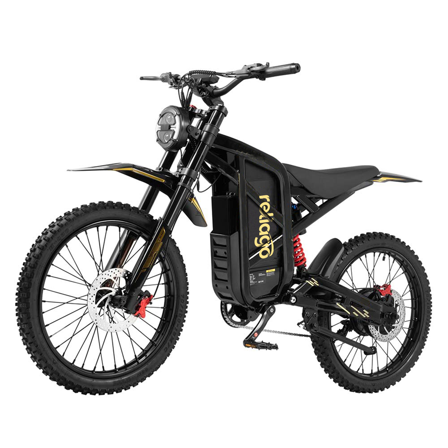 2000W Electric Dirt Bike With 48V 25Ah Battery ZX3 Off Road Ebike