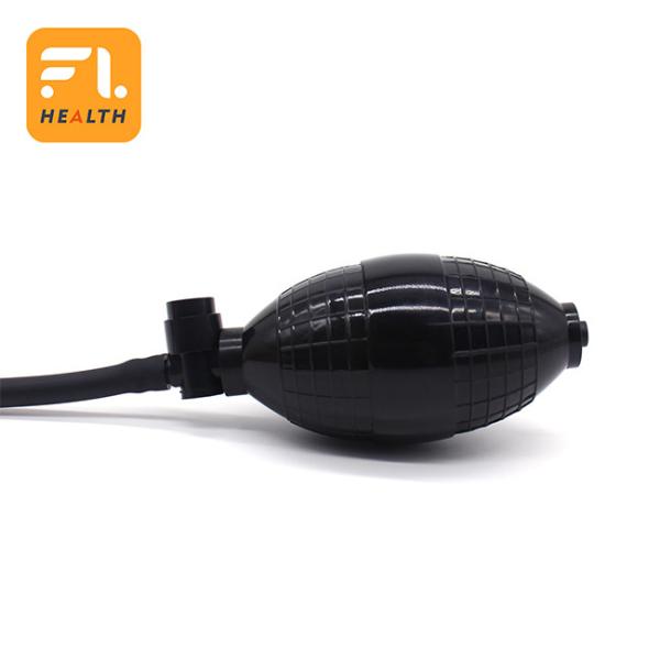 Black Environmental Protection Air Puffer Bulb , OEM Orders Rubber Air Blower