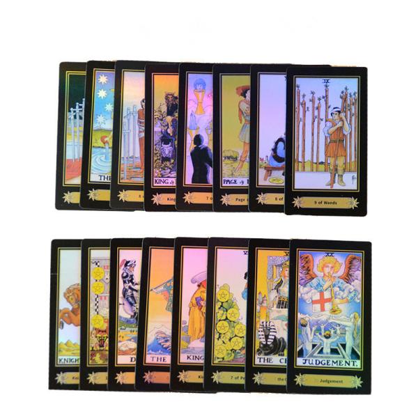 Настраиваемая печатная карта Таро 78PCS с карточными коробками