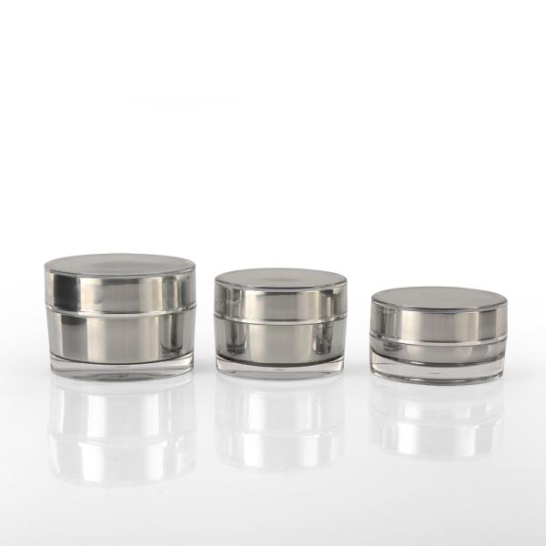 Aluminum Cap White Sealed 15g 30g 50g Acrylic Cream Jar