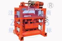 La machine creuse semi automatique du bloc QT4-25, les palettes en acier cimentent la machine de fabricant de bloc