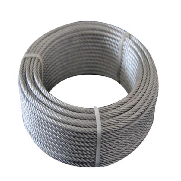 Grade High Carbon Steel 6*19 Wire Rope 3mm-16mm for Gym Equipment Cable Winch Hot Dip Galvanized/Electric Galvanized