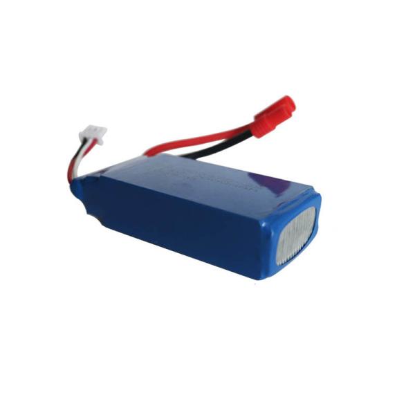 7.4V 2000mAh 2S LiPo Battery Lithium Polymer Battery With Balance Wire & Banana Connector for Remote Control Vehicle, RoHS Compliant Made in China