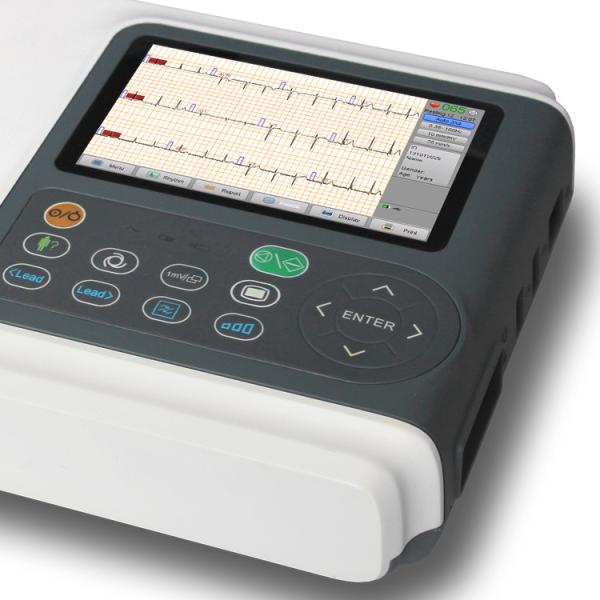 Medical Pocket Portable ECG Machine 12 Lead 3 Channel