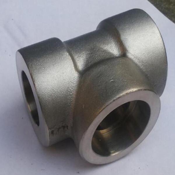 DN15-DN600 High Pressure Tee Carbon Steel Forged Pipe Fittings National Standard