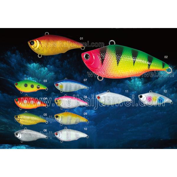 New design best sale 10g 5.5cm plastic wobber fishing lure
