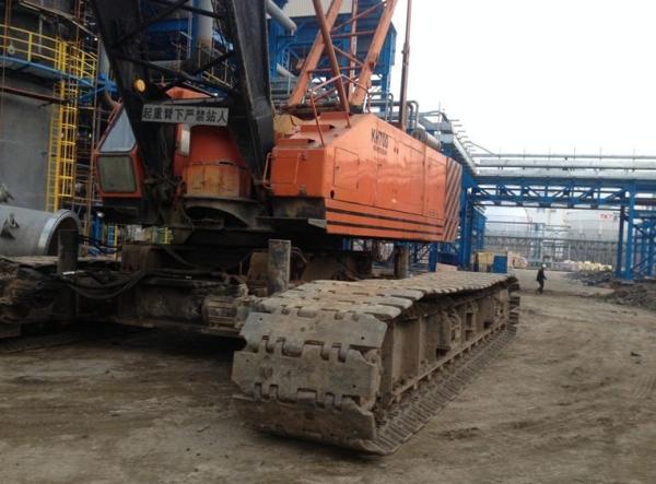 HITACHI KH700-2 150T USED CRAWLER CRANE FOR SALE ORIGINAL JAPAN 150T CRAWLER CRANE SALE