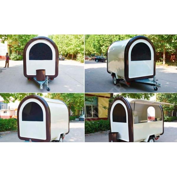 Фабрика гамбургеров на открытом воздухе Мобильный трейлер быстрого питания с кухней из нержавеющей стали