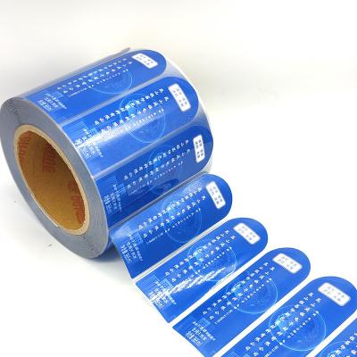 Etiquetas do selo de Pantone Juice Bottle Label Printing CMYK BOPP para garrafas