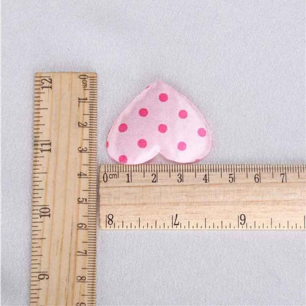 Sew On Style Applique Patterns Flowers Baby Pink White Pastel Polka Dots