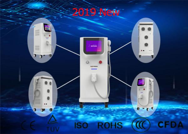 Painless Diode Laser Hair Removal Machine Medical Salon Use Vertical Type
