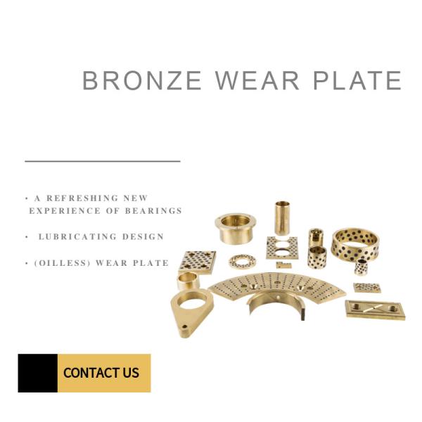 Self Lubricating Bronze Wear Plate For Die Mould Equipment