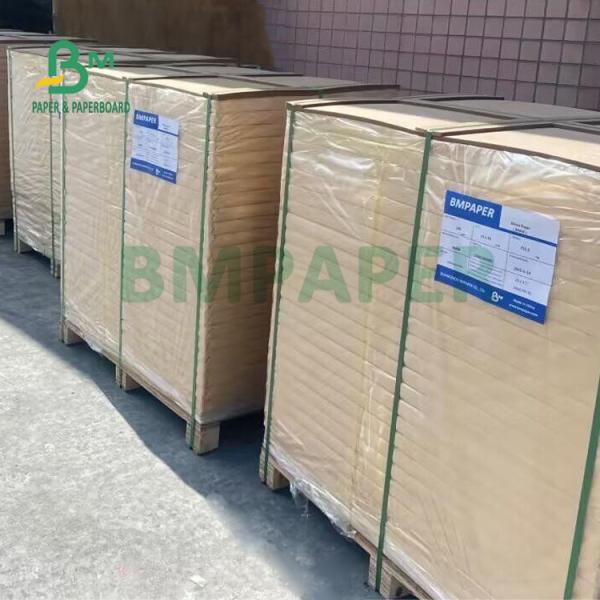 resistência estourada forte 69 x 100cm do papel de embalagem do saco do cimento de 75gsm 80gsm Brown