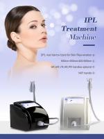 Máquina de remoção de pelos 9filters IPL para barba / depilação de linha do cabelo 400nm comprimento de onda