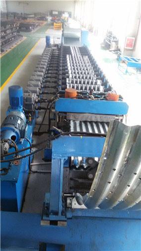 10000mm/min Span Roof Tile Roll Forming Machine , Metal Roof Tile Making Machine
