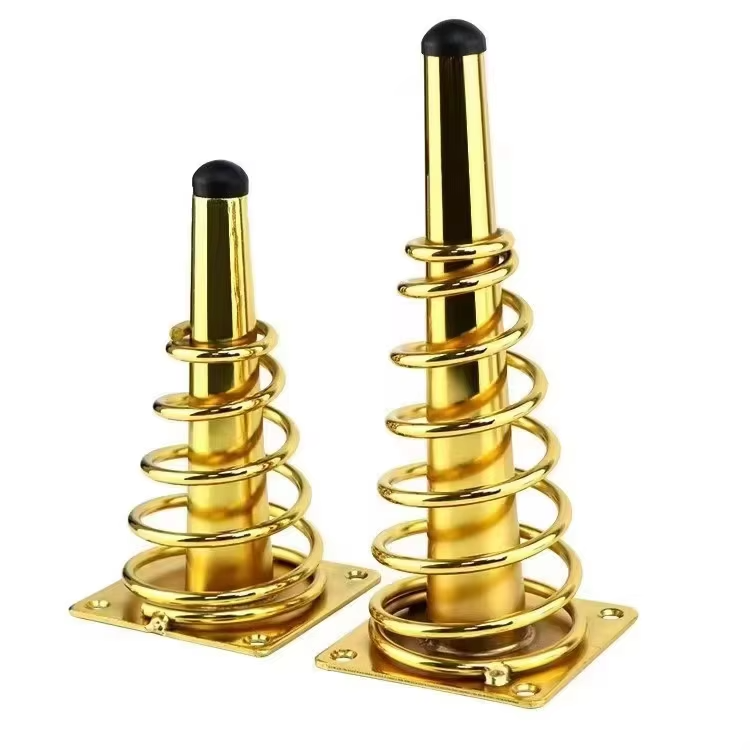 Modern Luxury Gold Iron Sofa Legs Furniture Hardware Accessories for Dining & Hospital for Wood Table Cabinet TV