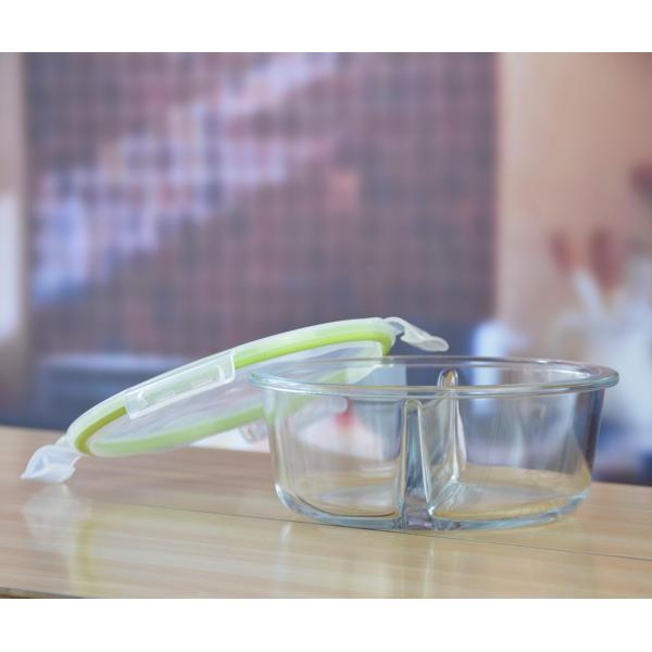 2 опарника хранения ясности боросиликата баков стеклянных, стеклянные шары с крышками