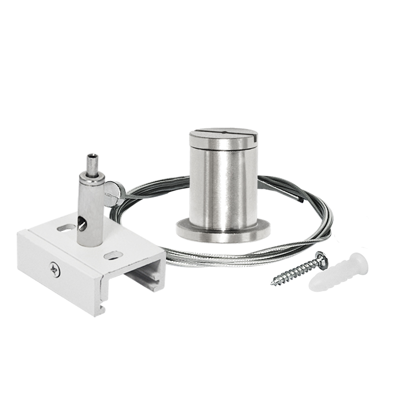 4 Wire Square Track Suspension Component Steel Wire Suspension Rod Connector