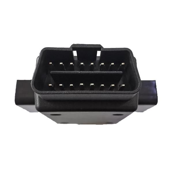 ABS PVC OBD2 Male To Female Adapter Durable Full 16 Pin For Car