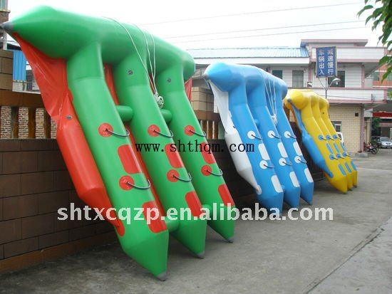 Shanghai Wholesale Custom Water Sport Inflatable Flying Fish Towable Boat for Sale