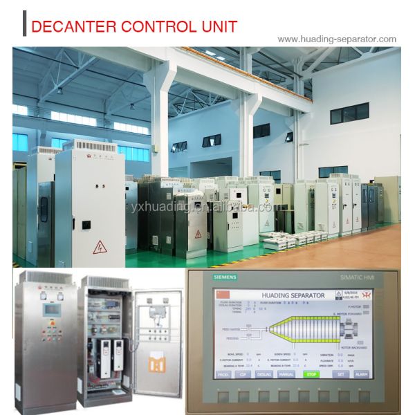 Classifying Decanter Centrifuge 1600G - 4000g Continuous Horizontal Centrifuge