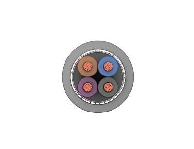 ECHU Cable, UL Approred UL2725 PVC Insulation Shielded Electric Cable 24AWG Electronic Wire Cable