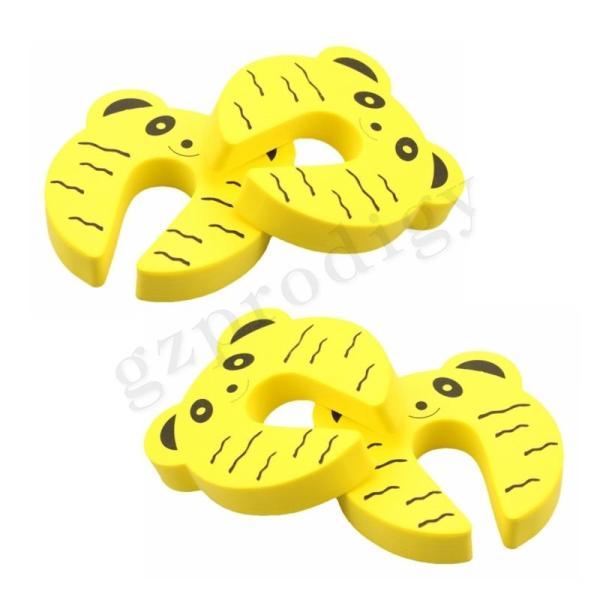 Prodigy Lightweight Nontoxic Foam Door Slam Stopper , Multipurpose Pinch Guard For Doors