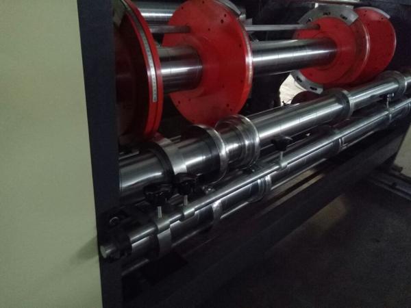 High Definition Flexo Printing Slotting Rotary Die Cutting Machine For Corrugated Carton Box