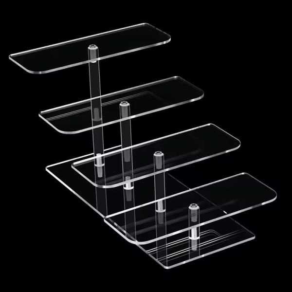 Wholesale Acrylic Sunglasses Display Stand Eyeglasses Showing Rack  3-layer POS Display Rack