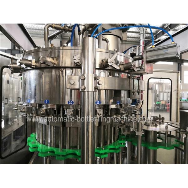 Commercial Soda Water Bottle Filling Machine , Industrial Carbonated Water Making Machine