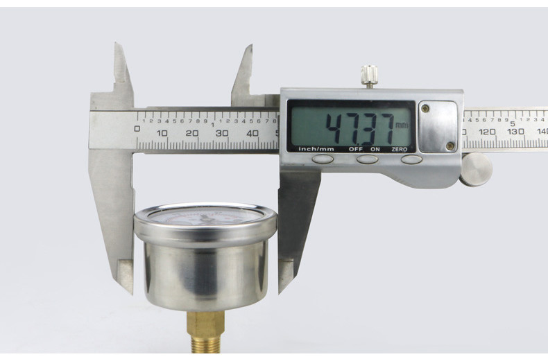 Oem Customized Pressure Gauge 0-60 PSI for Water and Gas Measurement Made in Zhejiang