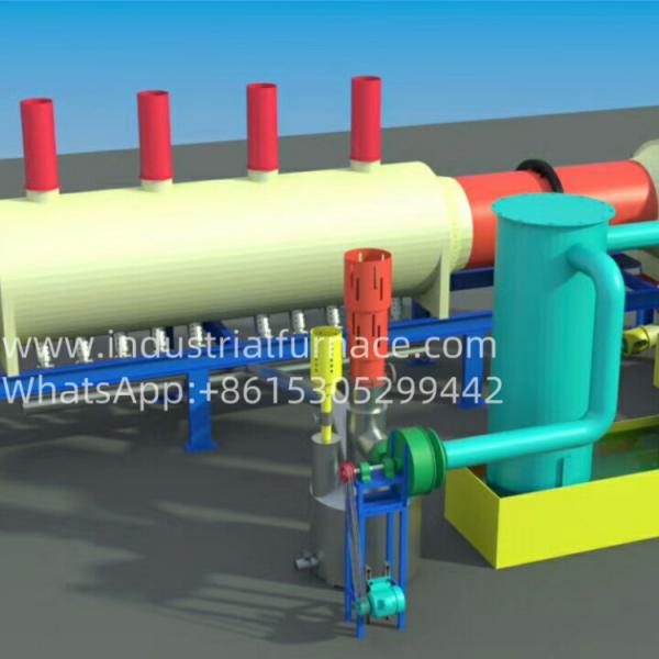 High-Performance Industrial Metal Melting Furnace for Aluminum Cans Carbonization and Paint Removal