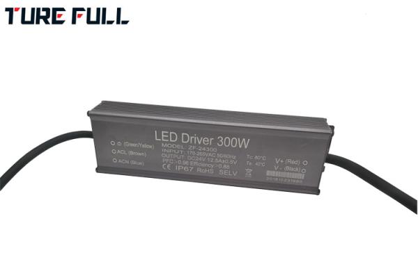 8.3A Waterproof Electronic Led Driver , Constant Current Led Driver 300w