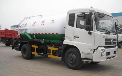 Dongfeng 4x2 3000-10000 Litres Special Purpose Truck Vacuum Sewage Suction Tanker Truck